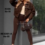 Komplety Jeansowe Damskie _ size XS-XL _paczka 10szt_