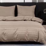Komplet pościeli hotelowej z pasy _3 Częściowy Rozmiar : 200/220cm 3916226