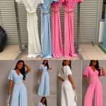 Kombinezony Damskie wloskie _size uni_ paczka 6szt_ mix kolor 9553203
