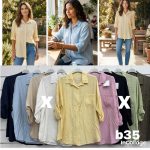 Koszule Damskie wloskie _size uni_ paczka 6szt_ mix kolor 2440470