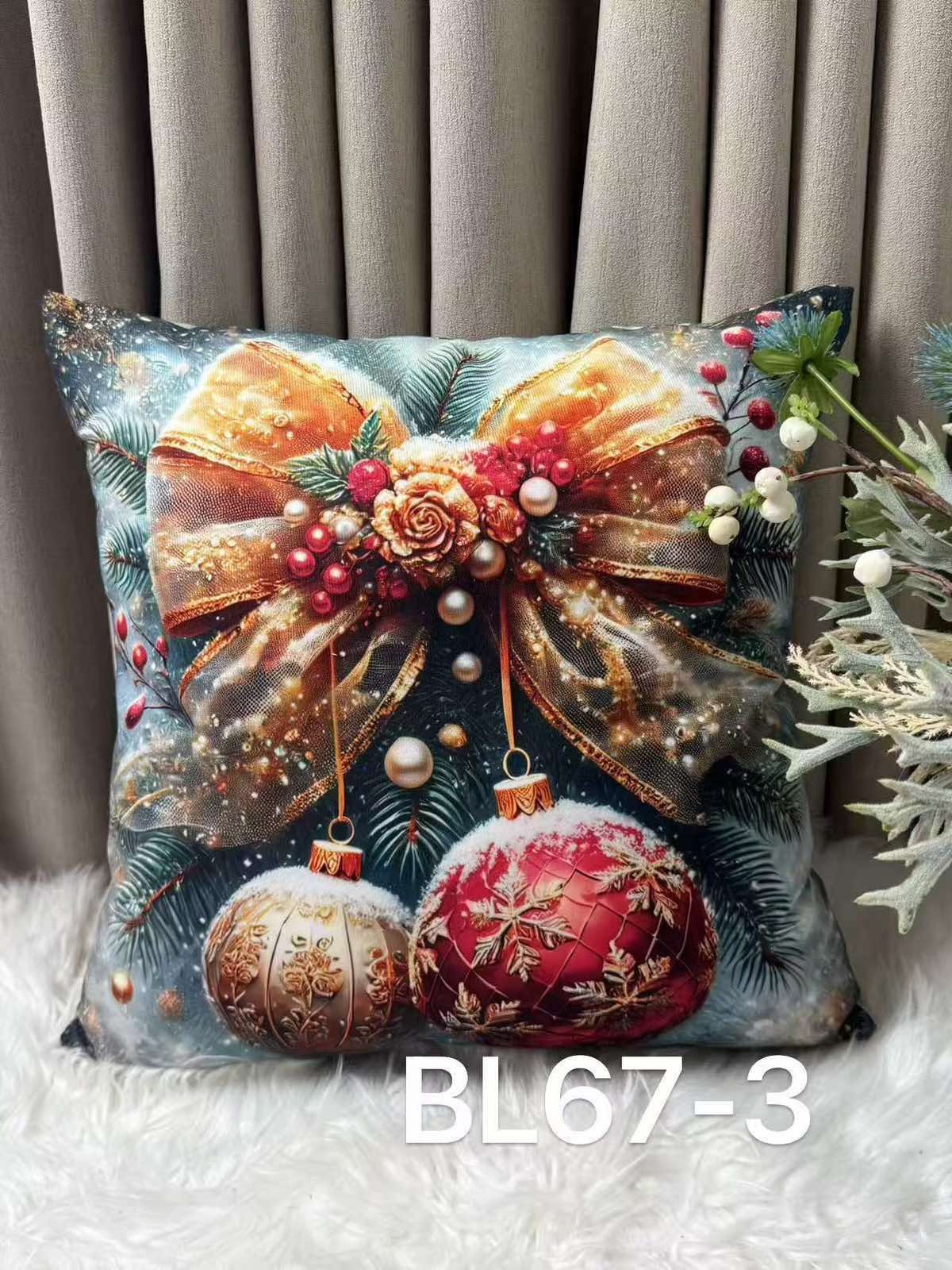 Poszewki na poduszkę ma dwie strony “”” świętowanie ” Rozmiar : 40/40cm _Paczka : 10szt 7889608