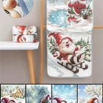 Ścierki w Mikrofibry “świętowanie ” Rozmiar : 40/60cm_Paczka : 20szt / mix wżoru 7889649