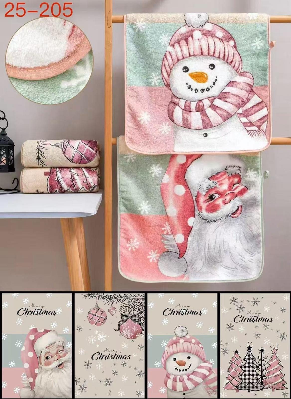 Ścierki w Mikrofibry “świętowanie ” Rozmiar : 40/60cm_Paczka : 20szt / mix wżoru 7889656
