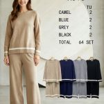 Komplety Damskie Włoskie_ size uni_paczka 8 szt_mix kolor 7083523