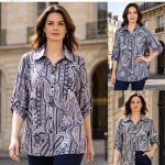 Koszule Damskie _ size m-4xl_ paczka 12szt mix kolor 7083551