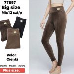 Legginsy/ Getry Damskie _ size 3-6XL _paczka 12szt_MIX  kolor 7083968