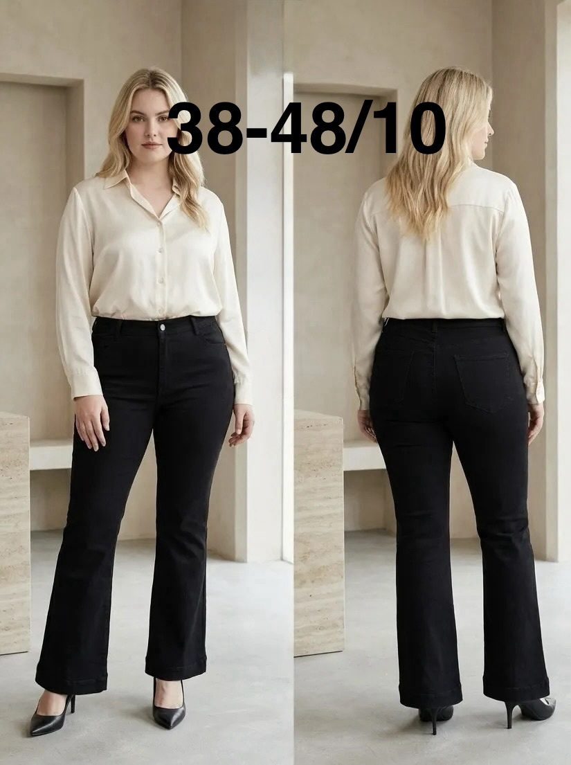 Jeansy Damskie _ size 38-48 _paczka 10szt_ 6122189