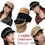 Czapki Damskie_ paczka 12 szt _mix kolor 6122264