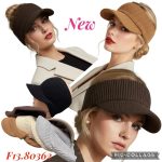 Czapki Damskie_ paczka 12 szt _mix kolor 6122267