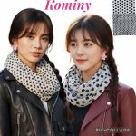 Kominy Damskie_ paczka 12 szt _mix kolor 6122303