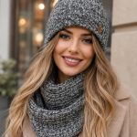 Komplet czapka Damskie_ paczka 12 szt _mix kolor 6122307