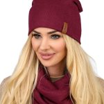 Komplet czapka Damskie_ paczka 12 szt _mix kolor 6122308