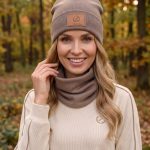 Komplet czapka Damskie_ paczka 12 szt _mix kolor 6122314