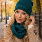 Komplet czapka Damskie_ paczka 12 szt _mix kolor 6122320