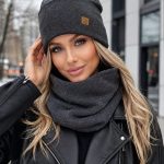 Komplet czapka Damskie_ paczka 12 szt _mix kolor 6122322