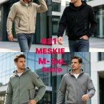 Kurtki MĘSKA _size m-3xl_ paczka 5szt_ 1 kolor