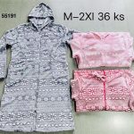 Szlafrok DAMSKA TURECKA_size m-2xl_ paczka 12 szt_mixkolor 2179648