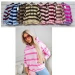Bluzy Damskie wloskie _size uni_ paczka 6szt_ mix kolor 9495991