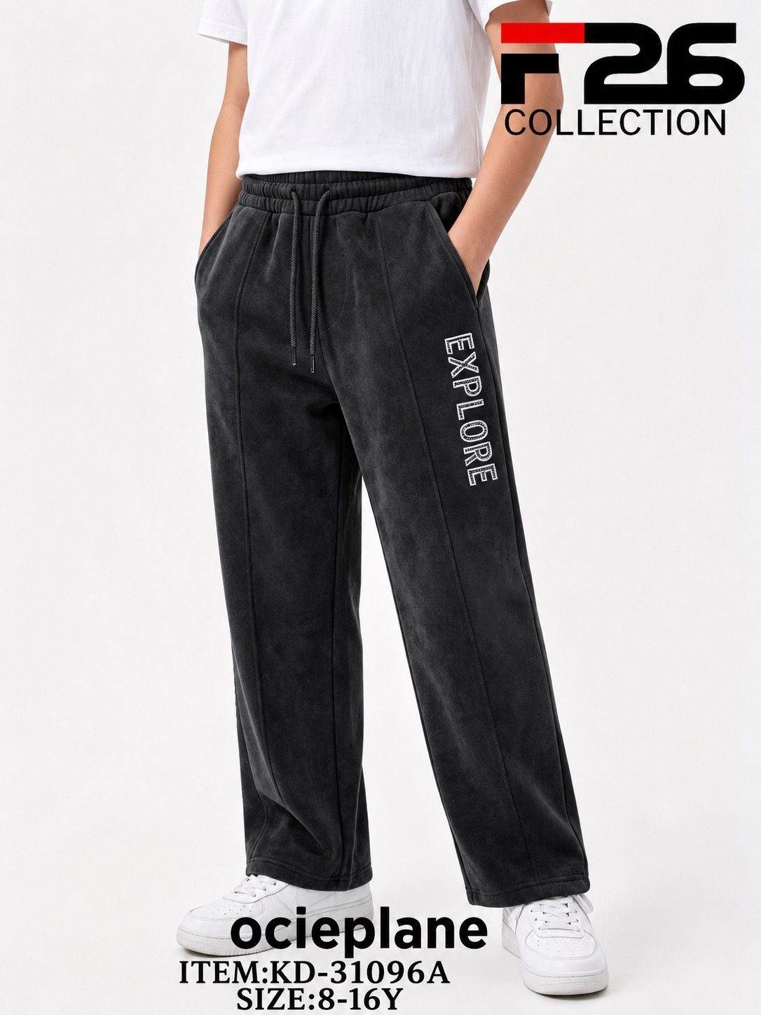 Spodnie DZIECIĘCA size 8-16 lat_ paczka 5szt _1 kolor 8243709