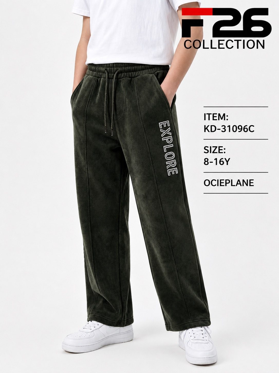 Spodnie DZIECIĘCA size 8-16 lat_ paczka 5szt _1 kolor 8243711