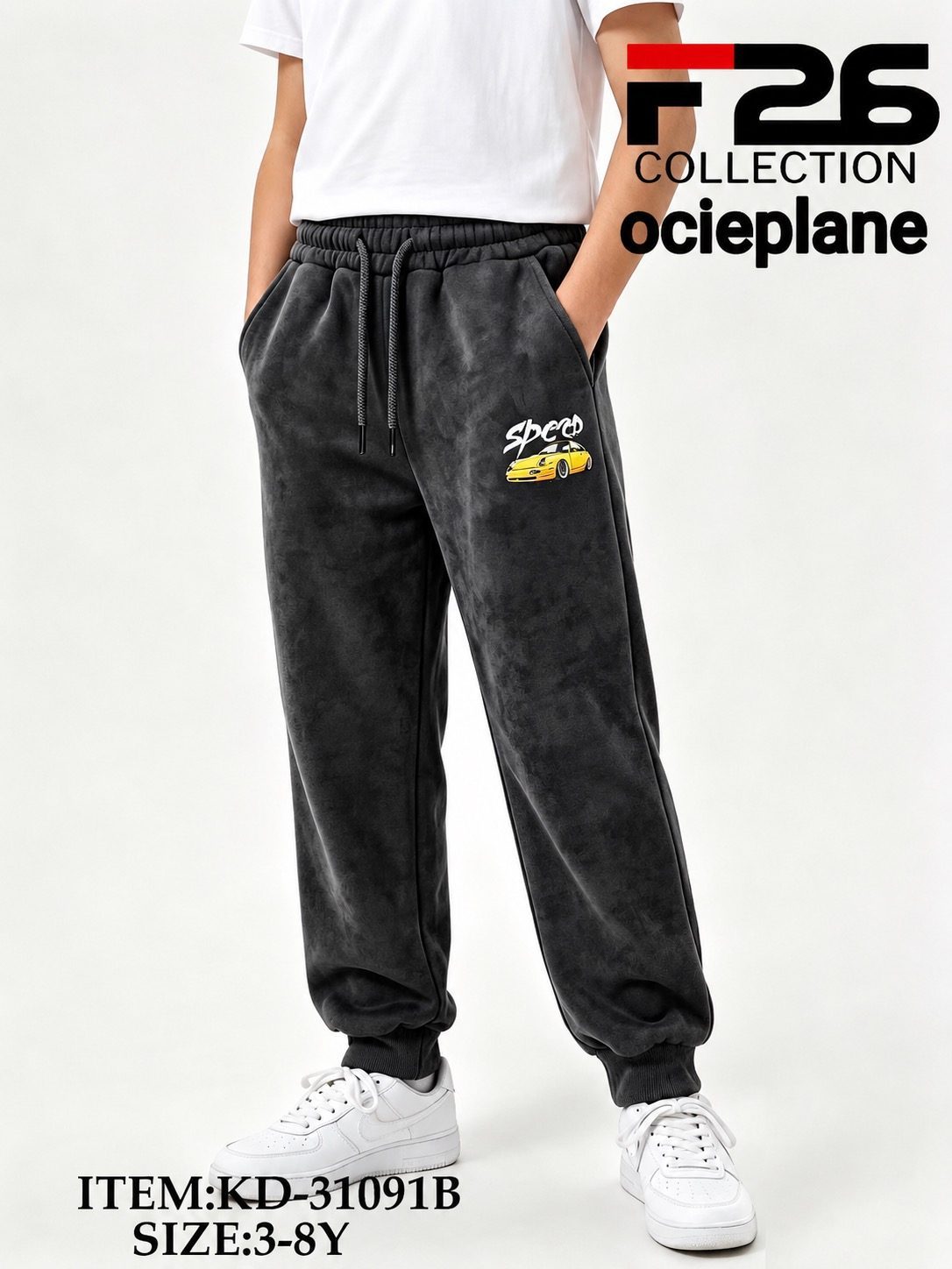 Spodnie DZIECIĘCA size 3-8 lat_ paczka 5szt _1 kolor 8243719