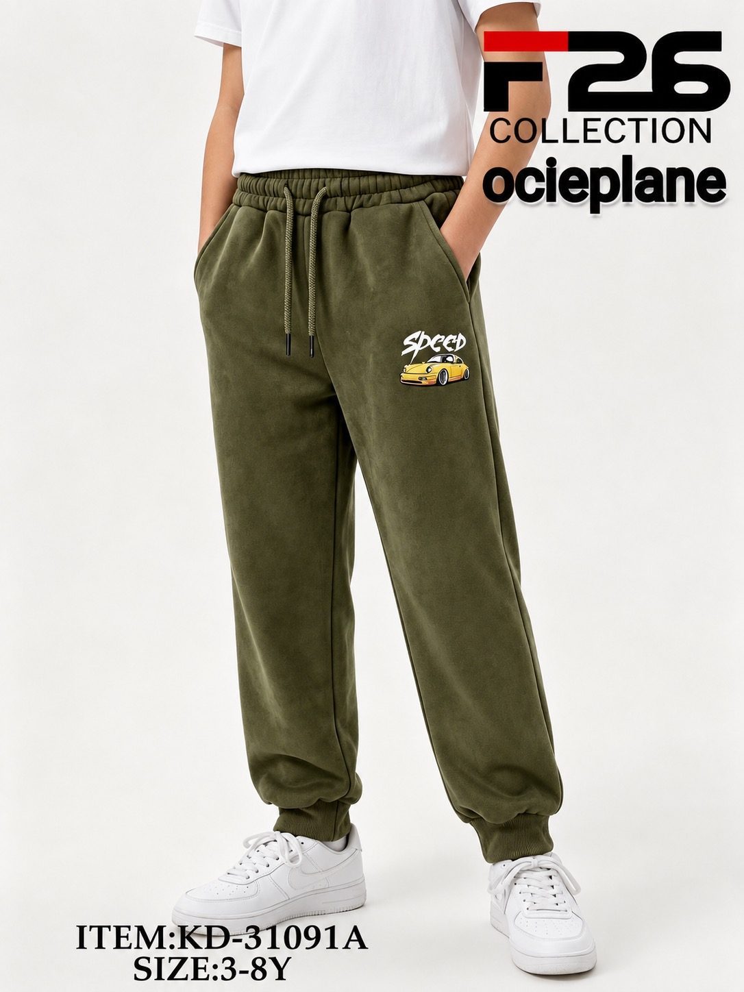 Spodnie DZIECIĘCA size 3-8 lat_ paczka 5szt _1 kolor 8243720