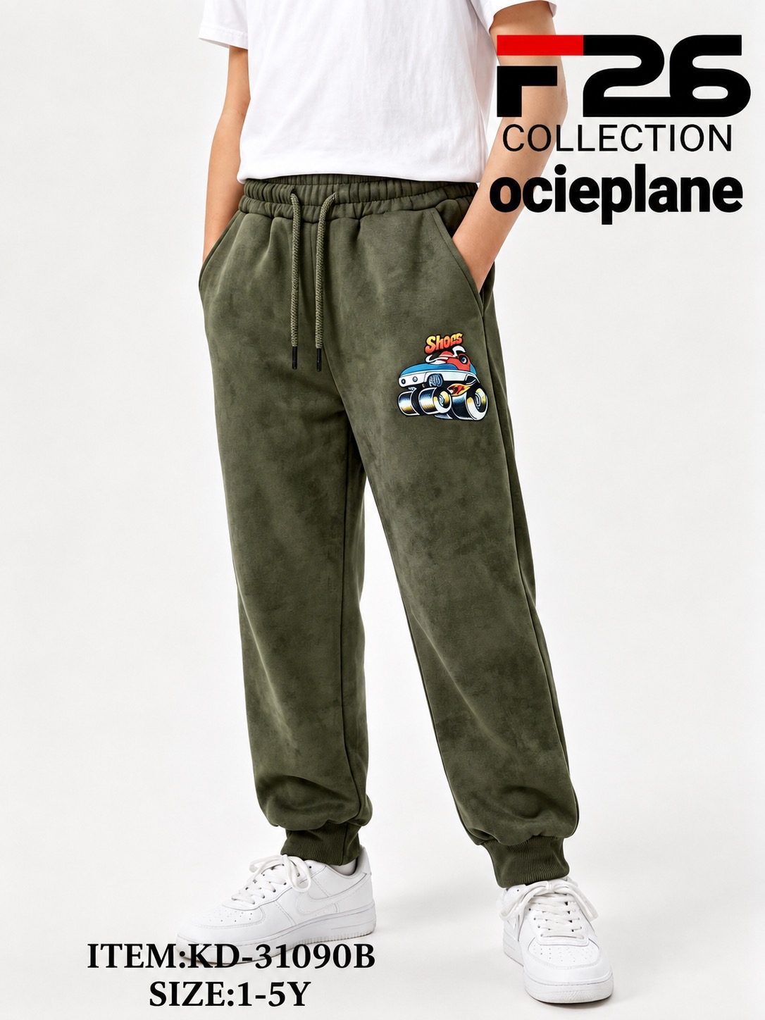 Spodnie DZIECIĘCA size 1-5 lat_ paczka 5szt _1 kolor 8243721