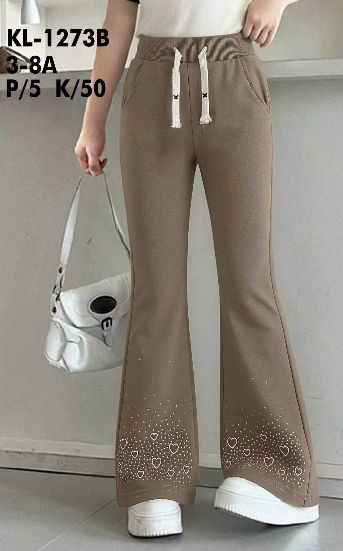 Spodnie DZIECIĘCA size 3-8 lat_ paczka 5szt _1 kolor 8243725