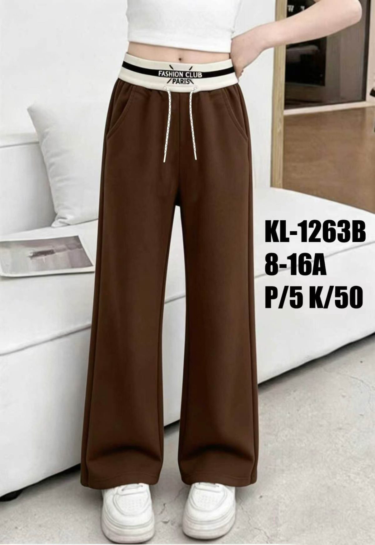 Spodnie DZIECIĘCA size 8-16 lat_ paczka 5szt _1 kolor 1663244