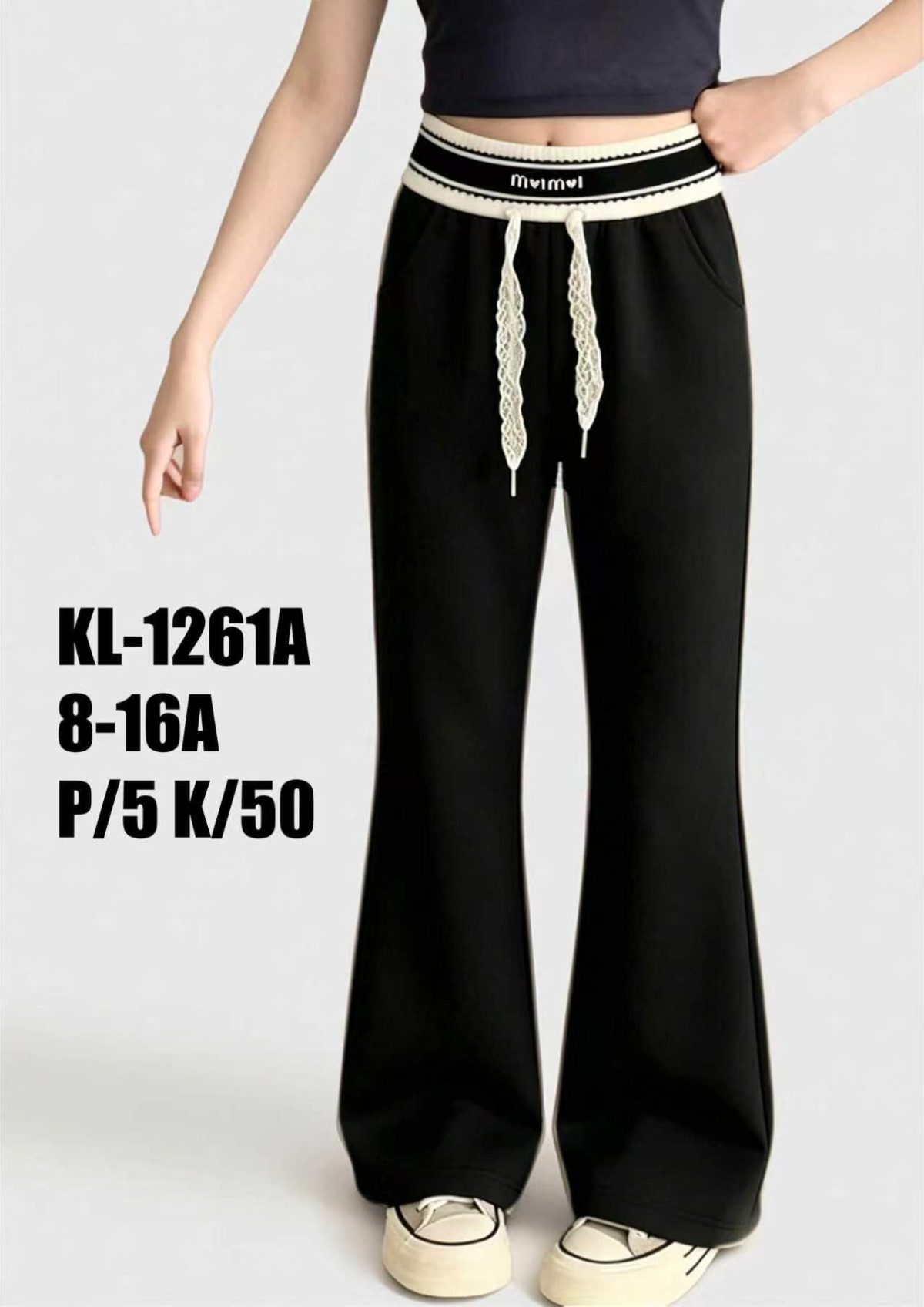 Spodnie DZIECIĘCA size 8-16 lat_ paczka 5szt _1 kolor 1663248