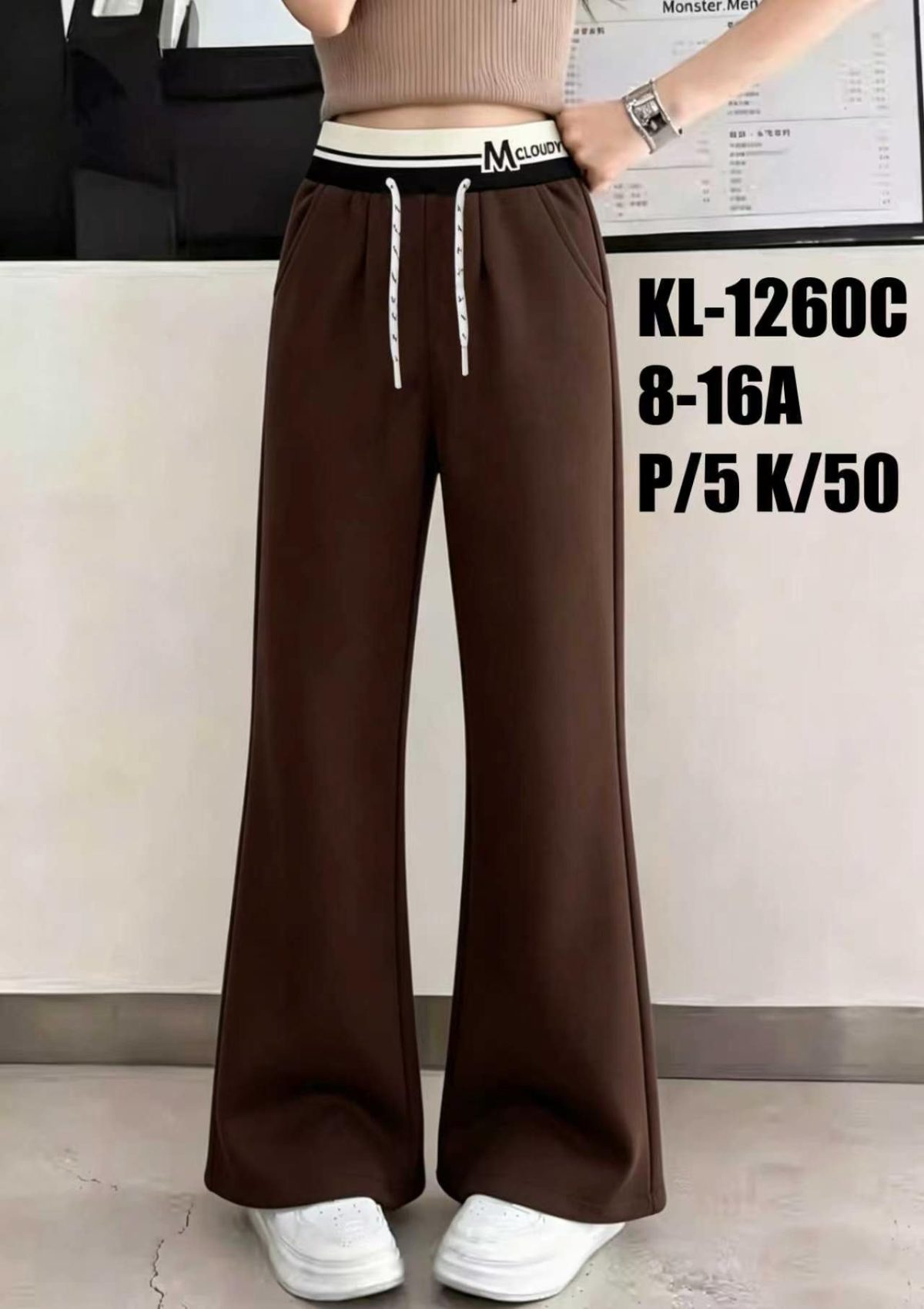 Spodnie DZIECIĘCA size 8-16 lat_ paczka 5szt _1 kolor 1663249