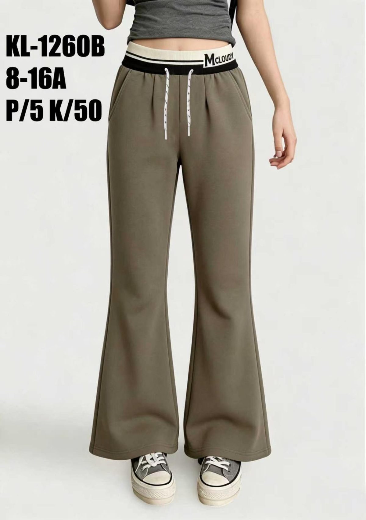 Spodnie DZIECIĘCA size 8-16 lat_ paczka 5szt _1 kolor 1663250
