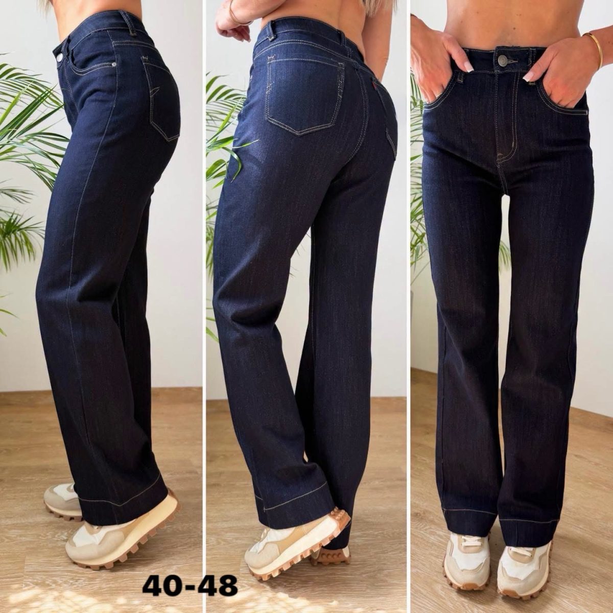 Jeansy Damskie _ size 40-48 _paczka 10szt_ 1663258