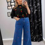 Jeansy Damskie _ size 42-50 _paczka 10szt_ 1663265