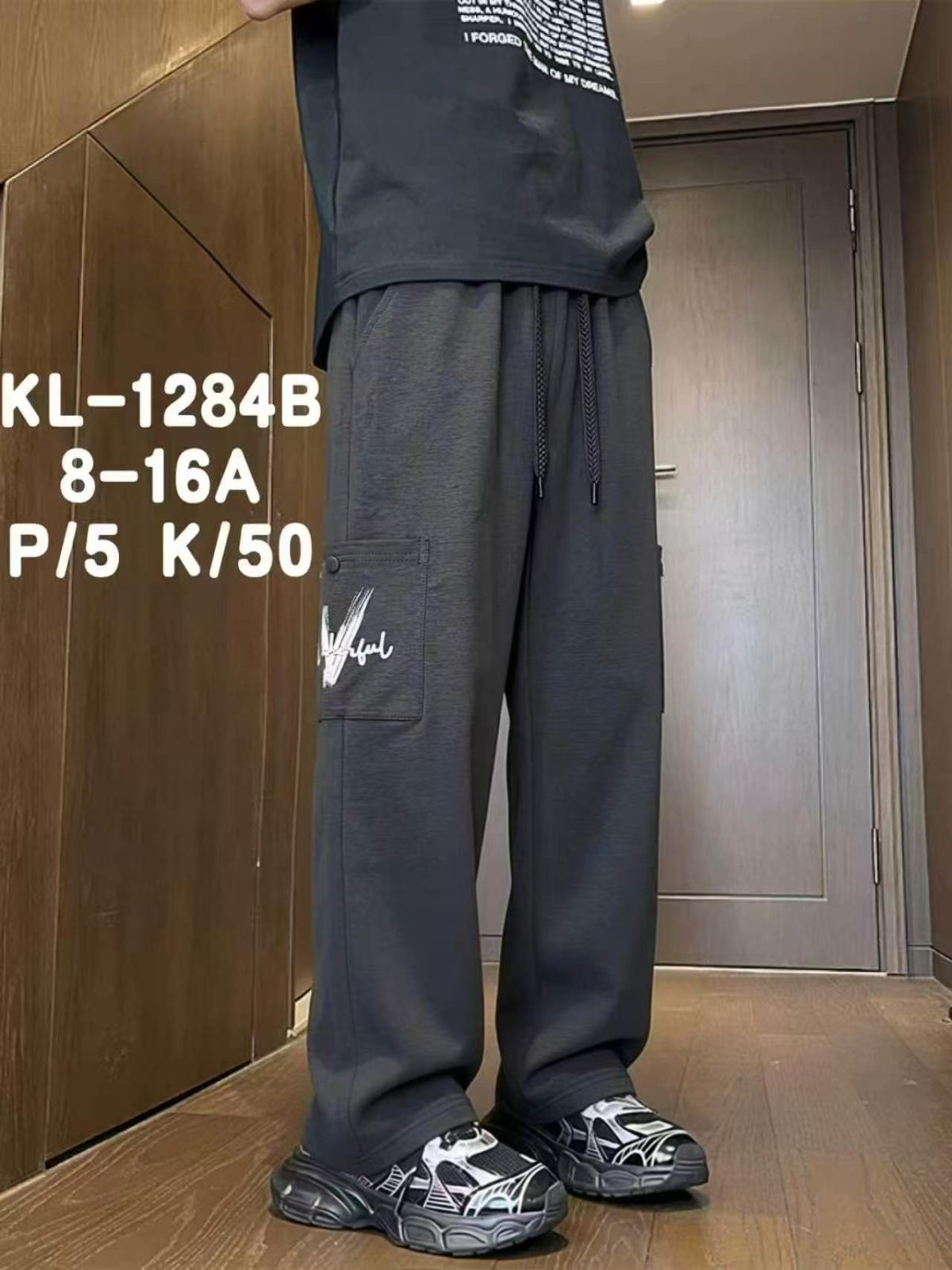 Spodnie DZIECIĘCA size 8-16 lat_ paczka 5szt _1 kolor 1663320
