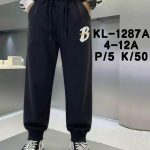 Spodnie DZIECIĘCA size 4-12 lat_ paczka 5szt _1 kolor 1663327