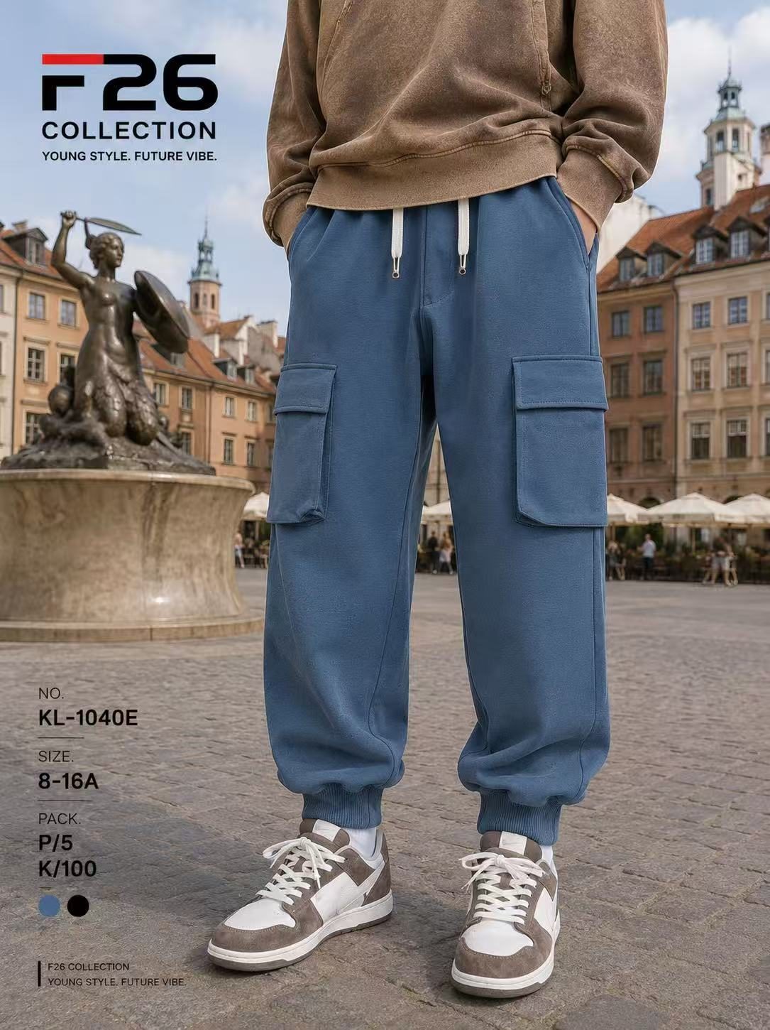 Spodnie DZIECIĘCA size 8-16 lat_ paczka 5szt _1 kolor 1663343