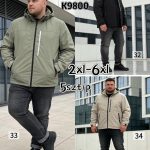 Kurtki MĘSKA _ Size 2xl-6xl_ paczka 5szt_1kolor 2039121