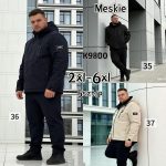 Kurtki MĘSKA _ Size 2xl-6xl_ paczka 5szt_1kolor 2039125