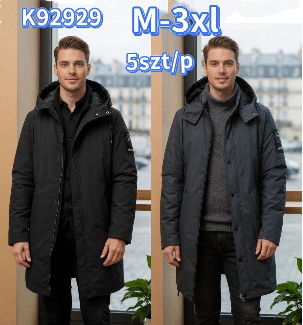 Kurtki MĘSKA _ Size m-3xl_ paczka 5szt_1kolor 9707171