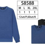 Swetry MĘSKA _ Size m-2xl_ paczka 12szt_ mix kolor 9707227