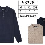 Swetry MĘSKA _ Size m-2xl_ paczka 12szt_ mix kolor 9707233
