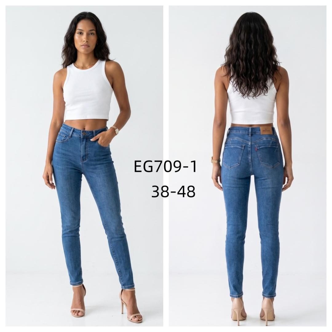 Jeansy Damskie _ size 38-48 _paczka 10szt_ 1829365