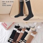 SKARPETY / STOPKI DAMSKIE .SIZE: 35-42_ (40PAR/PACZKA) KOLOR JAK NA ZDZIĘCIU 4440398