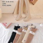 SKARPETY / STOPKI DAMSKIE .SIZE: 35-42_ (40PAR/PACZKA) KOLOR JAK NA ZDZIĘCIU 4440399