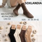SKARPETY / STOPKI DAMSKIE .SIZE: 35-42_ (40PAR/PACZKA) KOLOR JAK NA ZDZIĘCIU 4440411