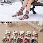 SKARPETY / STOPKI DAMSKIE .SIZE: 35-42_ (40PAR/PACZKA) KOLOR JAK NA ZDZIĘCIU 4440355