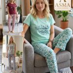Piżamy DAMSKA TURECKA_size m-3xl_ paczka 15 szt_mixkolor 5342280