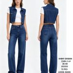 Jeansy Damskie _ size 38-48 _paczka 12szt_ 5342286