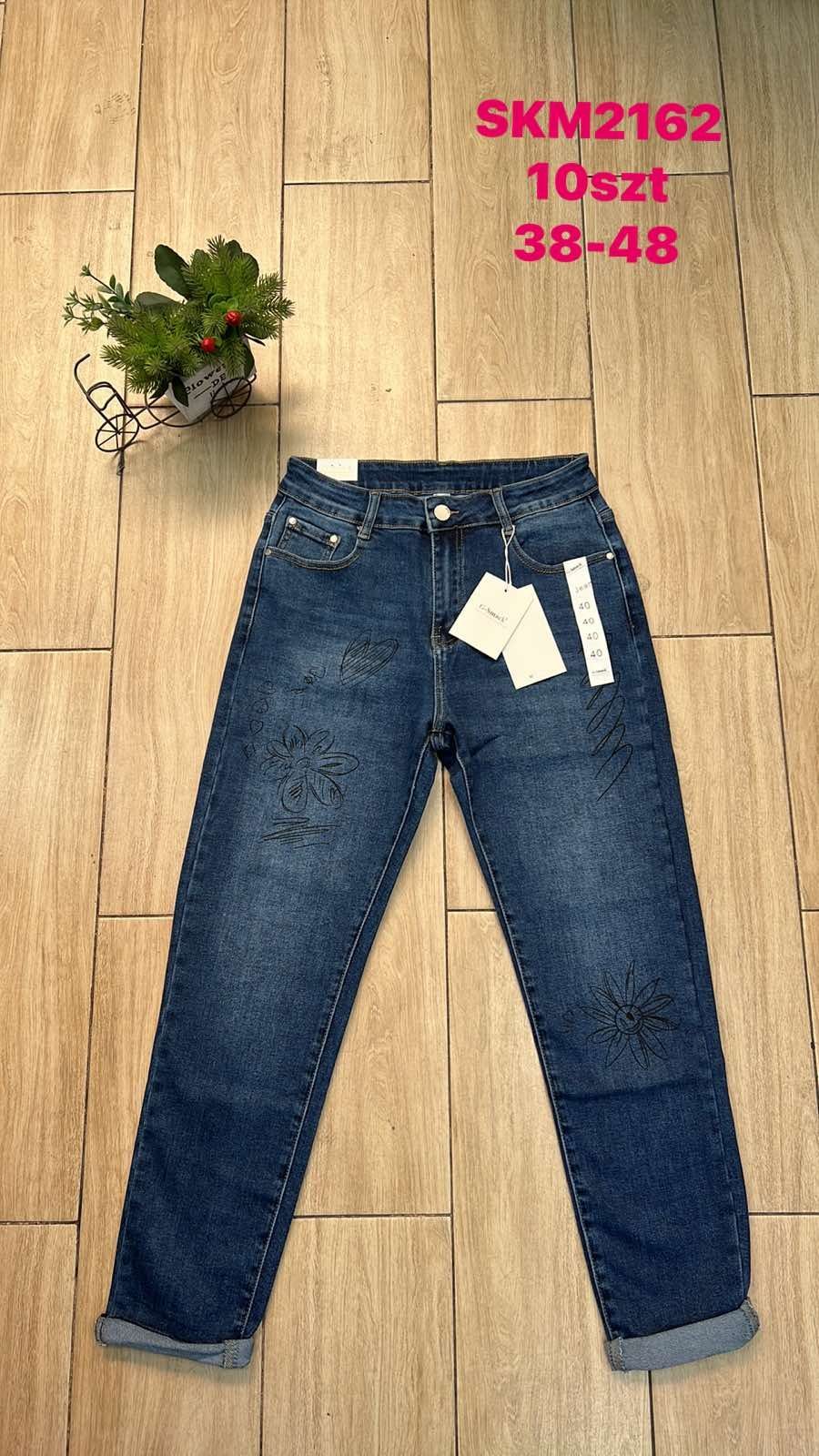 Jeansy Damskie _ size 38-48 _paczka 10szt_ 5342298